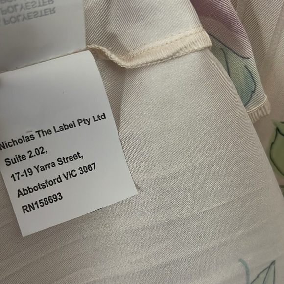 NICHOLAS Floral Pleated Prairie Dress • Size 8 US - Picture 10 of 13